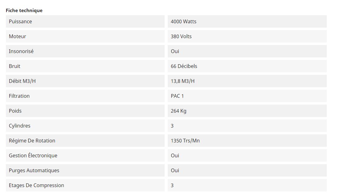 Compresseur de plongée insonorisé Pacific M23 - Nardi Compressori France - Débit 13,8 m3/h - 225 ou 330 bars_4