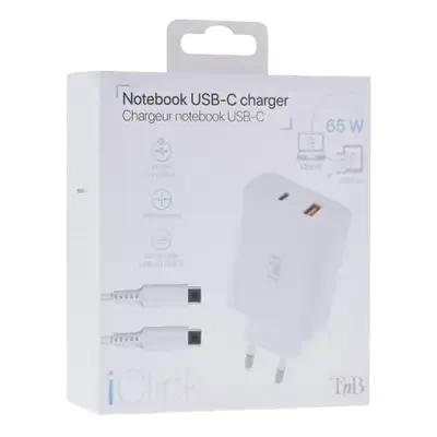 T'nB CHNBTINY65 chargeur d'appareils mobiles Ordinateur portable, Smartphone, Tablette Blanc Secteur_4