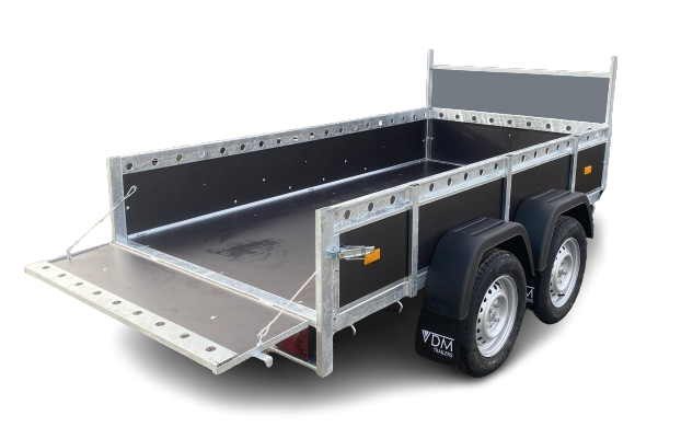 Remorque bagagère non freinée - 2,58 X 1,30 M - VDM HOLZ 258/2_4