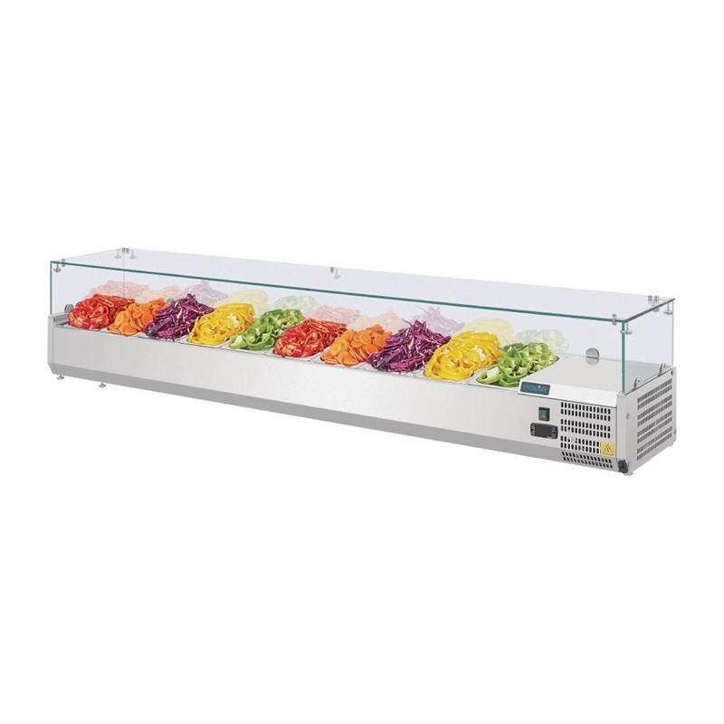 Saladette réfrigérée Polar Série G 10x GN1/4 G611 Polar_4