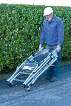 Profort garde-corps repliable - Plateforme de travail en aluminium Tubesca - Hauteur d'accès de 2,70m à 3,16m_4