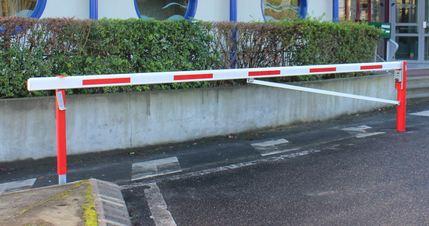 Barrière pivotante WES 105, barrière levante manuelle 2,50 à 6,00 m_4