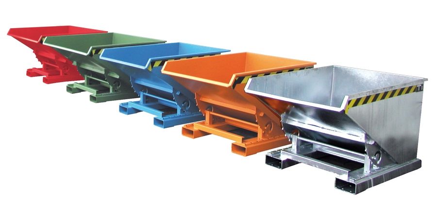 Benne basculante AG_EXPO - 150 à 2100 litres - capacité 750 à 1500 kg - déclenchement manuel_4