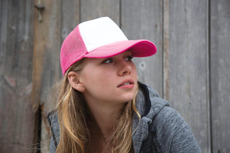 Casquette trucker DETROIT - Réf: RC089X - 100% polyester, 5 panneaux, ajustable Snapback_4