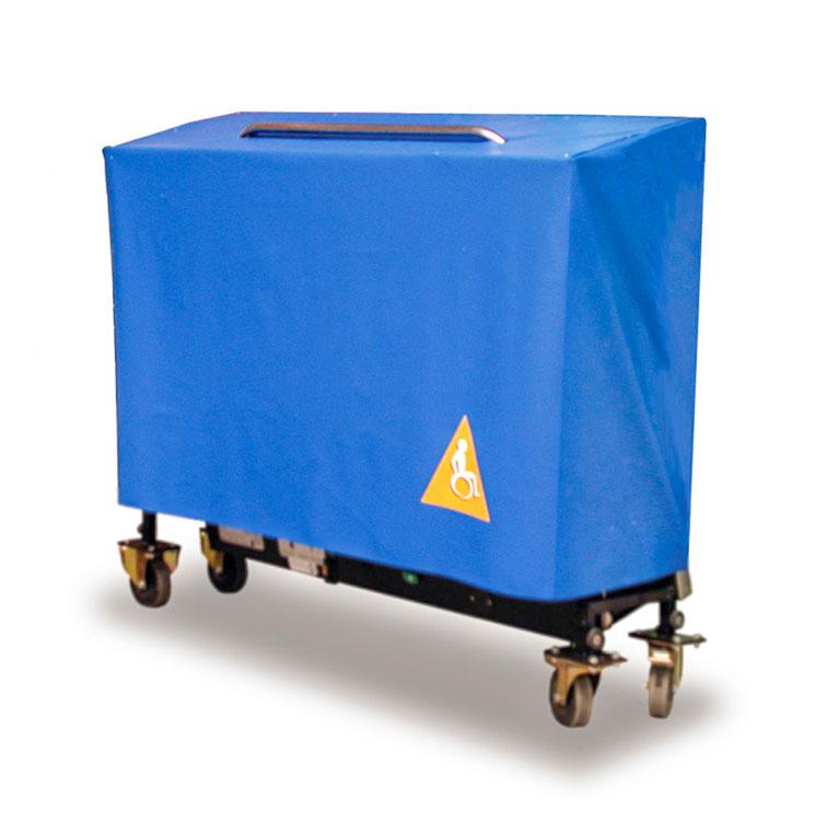 Plateforme élévatrice  - repliable et mobile pour accès fauteuils roulants - Terry Lift Mobile_4