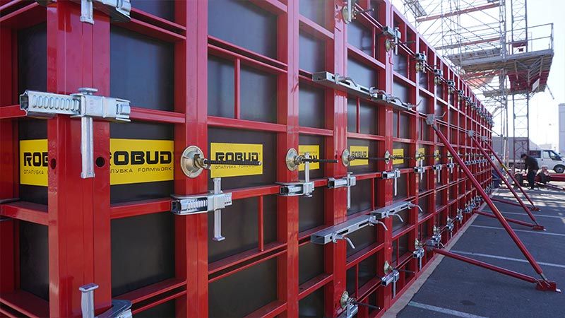 Coffrage pour mur en béton - robud - 70 kn/m2_4