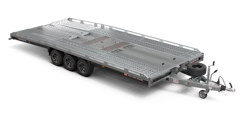 Remorque porte voiture-plateau - 5,50 x 2,24M - 3500KG - BRIAN JAMES T TRANSPORTER 231-5522-35-3-10_4