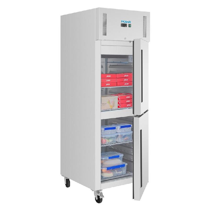 Armoire réfrigérée négative inox GN - 2 portillons - série G - 600L - Polar - PG054_4