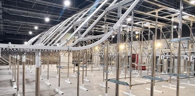 Distributeur automatique de vêtements suspendus pour uniformes du personnel, DAV_4