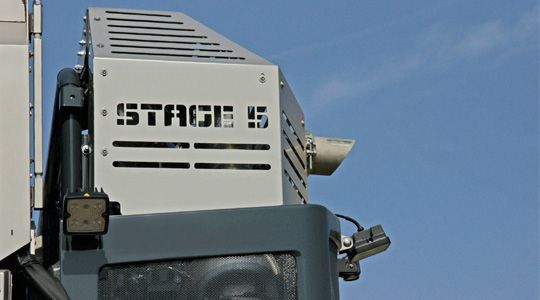 Table de tri avec basculement automatique sur la vendangeuse ERO