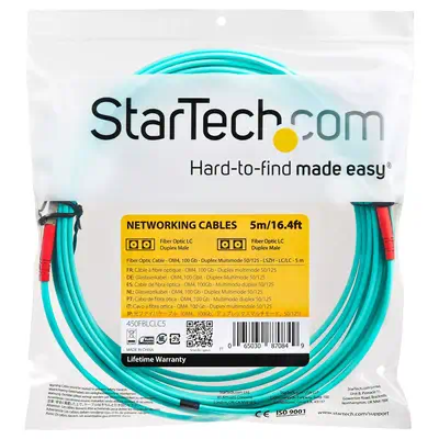 StarTech Cble Fibre Optique Multimode de 5m LC/UPC à _4