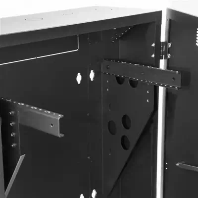 Rack serveur vertical 6U - Baie de brassage à  montage mural - Profondeur de 76,2 cm_4