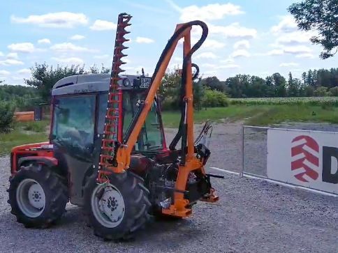 Taille-haie hydraulique falco 130 - deleks srl - largeur de travail 1300 mm - flux optimale d'huile 18-22 l/min_4