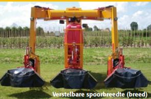 Tracteur enjambeur - Damcon - spécial sapin de Noël, 60 et 70 CV - rangs de 80 à 150 cm_4