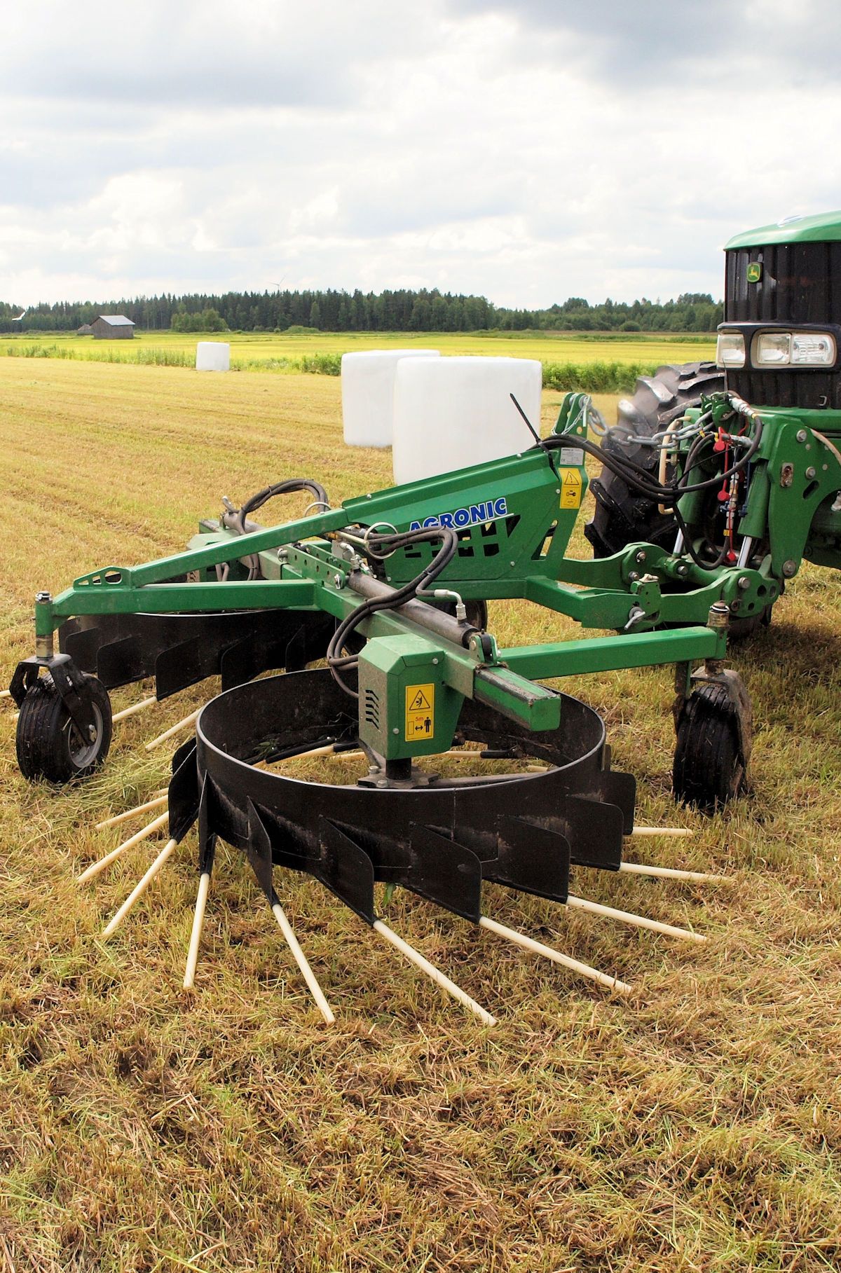 Wr500 - râteau andaineur - agronic - 5,10 m_4