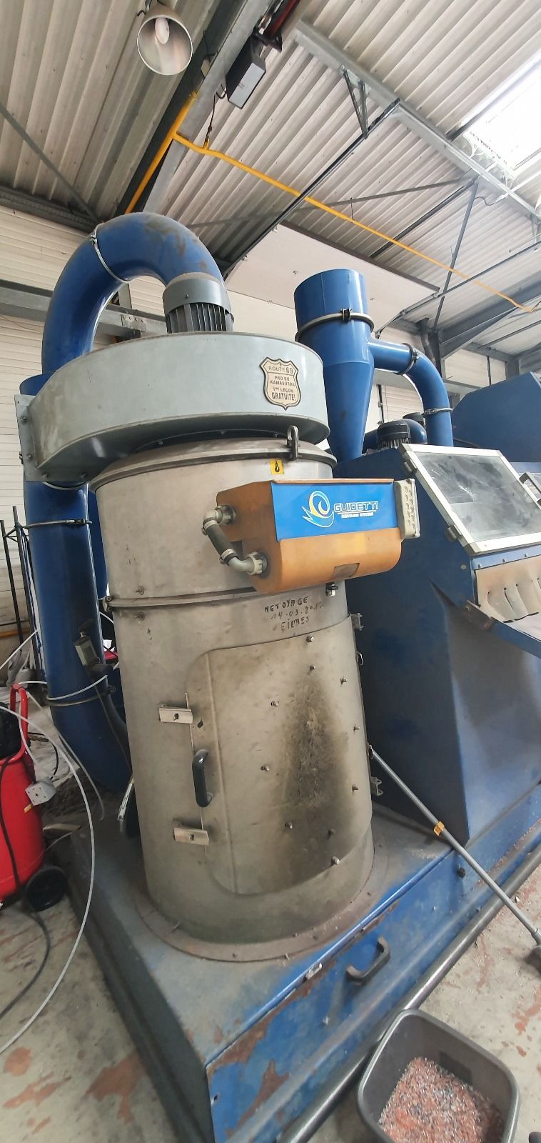 Broyeur granulateur câbles d'occasion GUIDETTI - 700 Kg/Heure - Ligne complète avec pré-broyeur et séparateur_4
