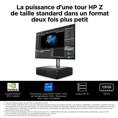 HP Z2 G9 Intel® Core¢ i7 i7-14700 16 Go DDR5-SDRAM 512 Go SSD NVIDIA T400 Windows 11 Pro SFF Station_4