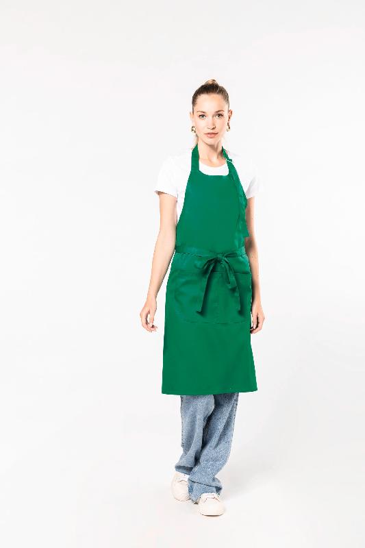 Tablier polycoton avec poche - Réf: K890 - Kariban - Taille unique - Couleur Denim ou Black Denim_4