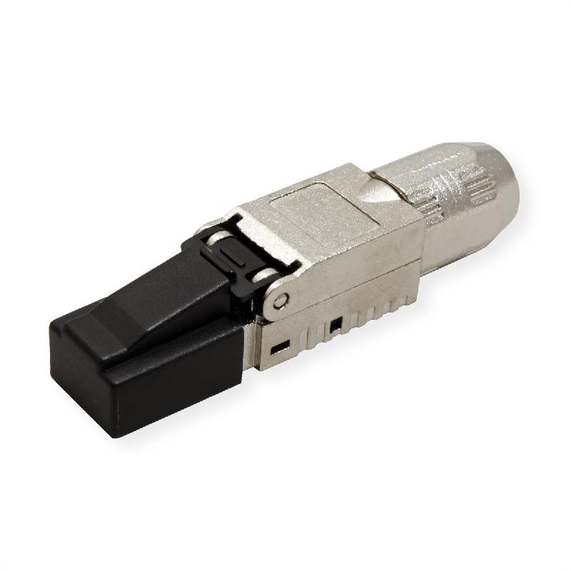 ROLINE Connecteur RJ-45 à confectionner Cat.6A (Classe EA), STP, argent_4