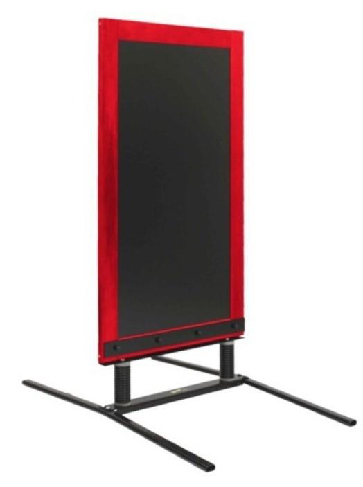 Stop trottoir sur ressorts - métal et bois certifié PEFC - fabrication française - 1280x650 mm_4