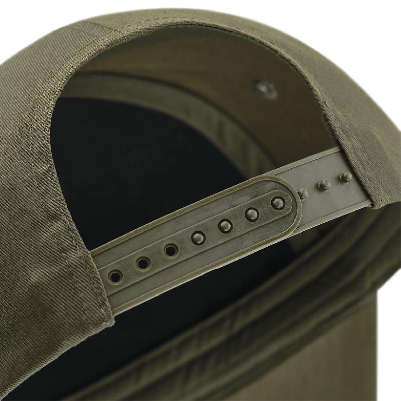 Casquette 5 panneaux en coton sergé avec patch Rip-Strip™ amovible - Réf: B638 - Beechfield_4