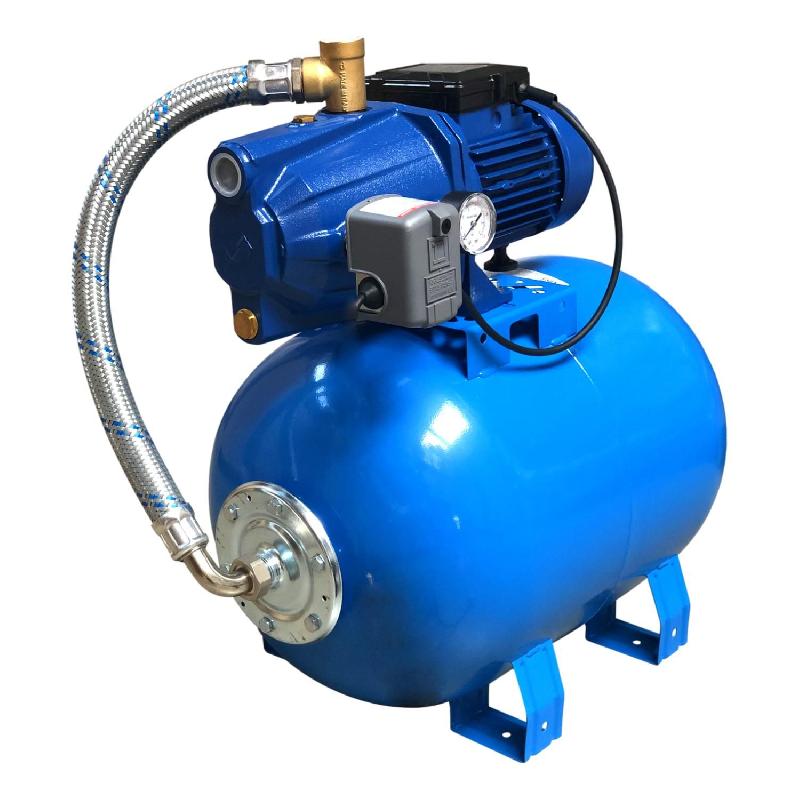 Groupe surpresseur avec réservoir vessie EPDM et débit maximal de 4,2 m3/h