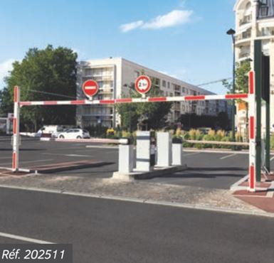 Portique universel tournant sélectif - Gestion des accès poids lourds et caravanes - Hauteur réglable 1,9 à 4m_4