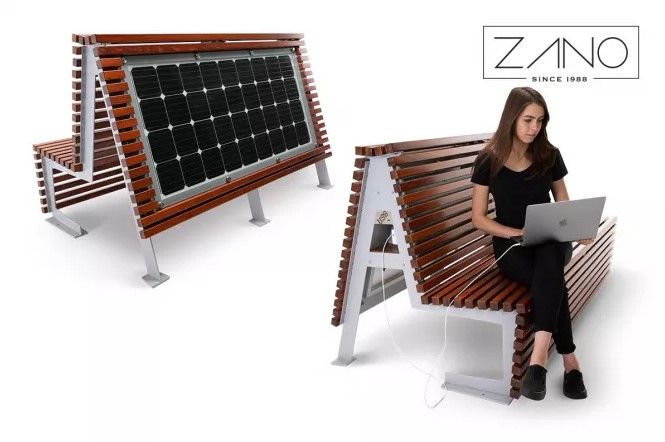 02.025.1.Sn - Banc connecté solaire Zano Mirosław Zarotyński - 3 ports USB en charge rapide avec Wi-Fi_4