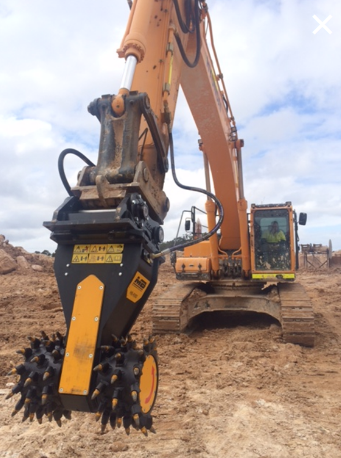 Fraises hydrauliques pour pelles et pelleteuses - Discri Sprl_4