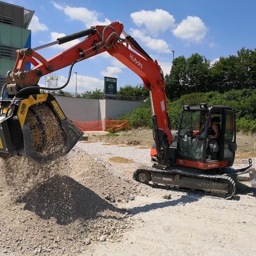 Godet Cribleur MB-S10 S4 pour pelles hydrauliques et tractopelles_5