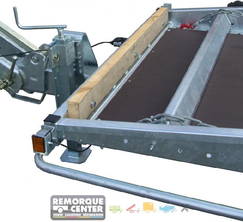 PORTE ENGIN LIDER - Timon fixe - PTAC : 3500 Kg - 350 x 170 cm - Feux Leds - Reference -HB506-PA/CS_4
