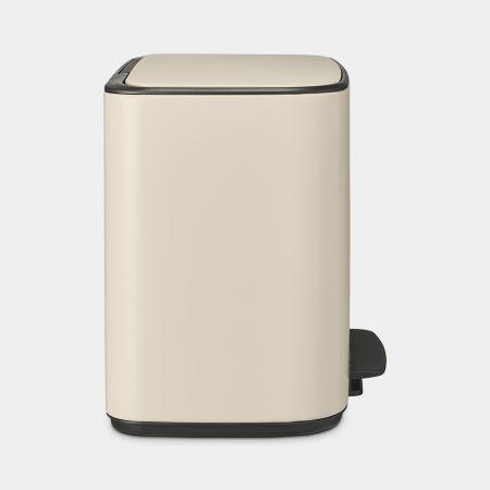 Poubelle à pédale Brabantia Bo - 3 x 11 litres - Soft Beige - Idéale pour trier les déchets avec style_4