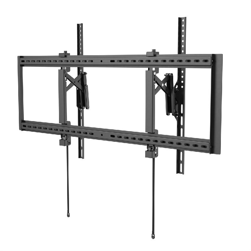 VALUE Support mural TV, très résistant, télescopique, inclinable, fixe, 55–105 pouces, jusqu'à 80 kg_4