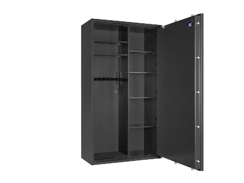Armoire à armes FORMAT CAPRIOLO V Classe I - Armoire à fusils (EN 1143-1) - Serrure électronique La Gard ComboGard Pro / Gris clair RAL 7035_4