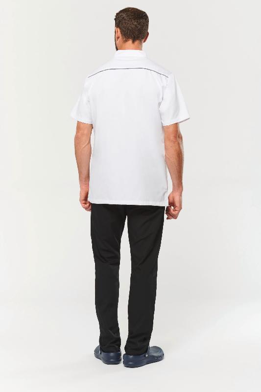 Blouse de travail polycoton homme avec boutons-pression - Réf: WK505 - Norme ISO 15797_4