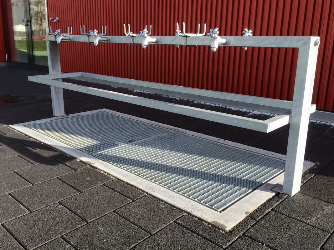 Solution de nettoyage rapide pour chaussures avec support intégré