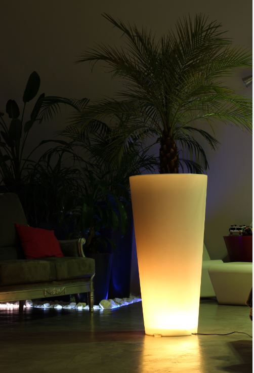 Pot de fleur Colors® - Modèle Up - Ultra-léger, résistant aux UV et températures extrêmes - Réserve d'eau intégrée - Réf. GC200_4