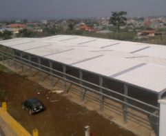 Entrepôt  préfabriqué en acier, métallique  gamme ecorapid pour magasin et agrandissement de bâtiment modulaire - cualimetal_4