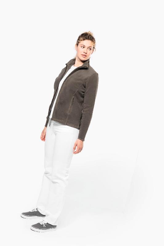 Veste micropolaire zippée femme Kariban - Réf: K907 - légère et chaude - tailles XS à 4XL_4