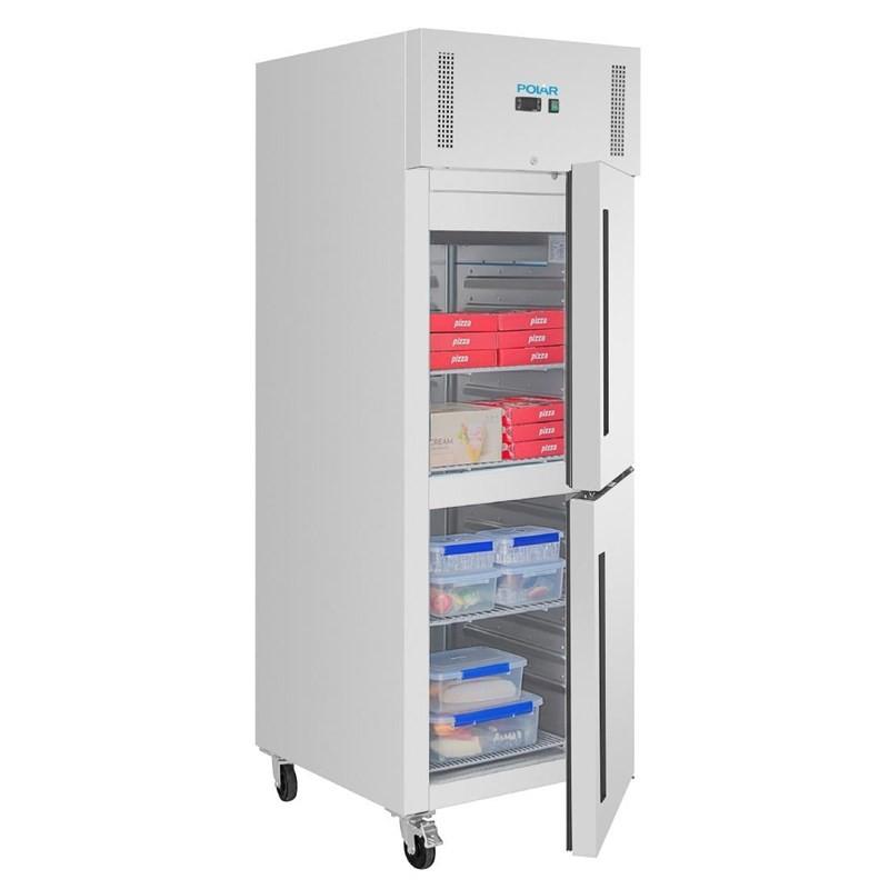 Armoire réfrigérée négative GN 2 portillons série G 600L PG054 Polar_4