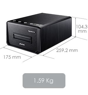 Opticfilm 135 - scanner photo Plustek - résolution optique 3600 dpi - capteur CCD et compatibilité Windows/Mac_0