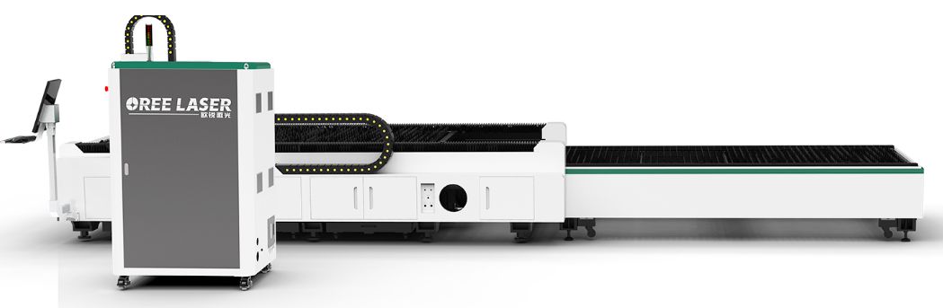 Or-E - Machine de découpe laser 2D à fibre avec plateforme d'échange - Oree Laser - Haute précision et efficacité_4