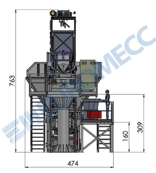 Euro 3 Mix Centrale à Béton - Euromiecc - Production horaire 30 m3/h_4