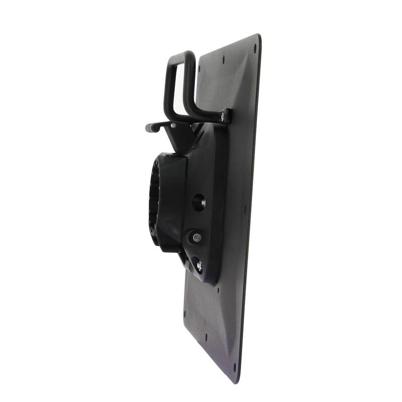 Lot de 4 poignées à fixer sur platine rabattable -_4