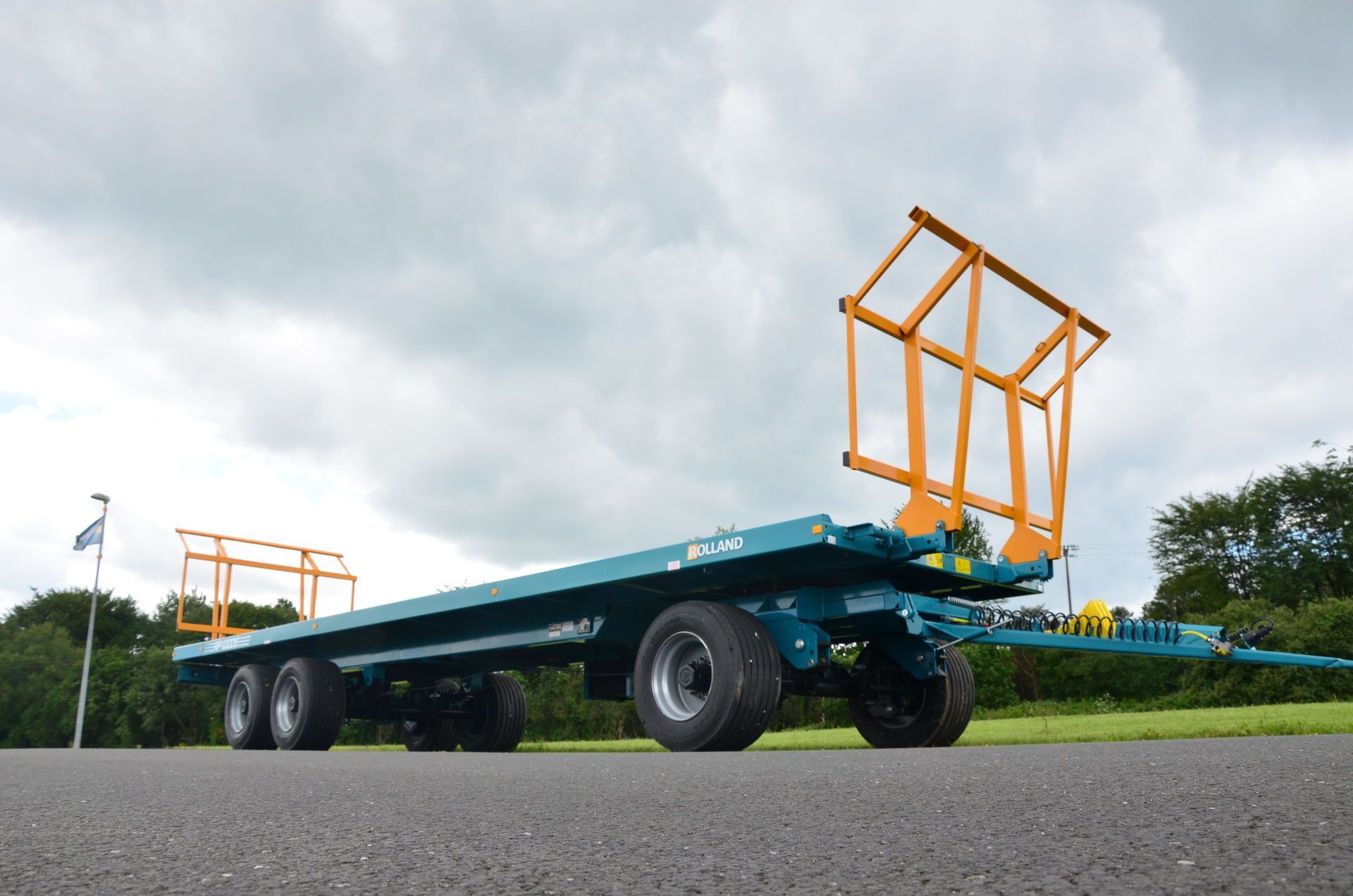 Remorque plateau agricole lch 10006 - golpais - longueur de caisse 10000 mm - ptac 26000 kg_4