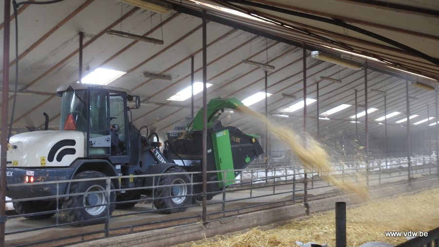 Pailleuse agricole pour chariot télescopique - vdw - 5 à 13 m_4