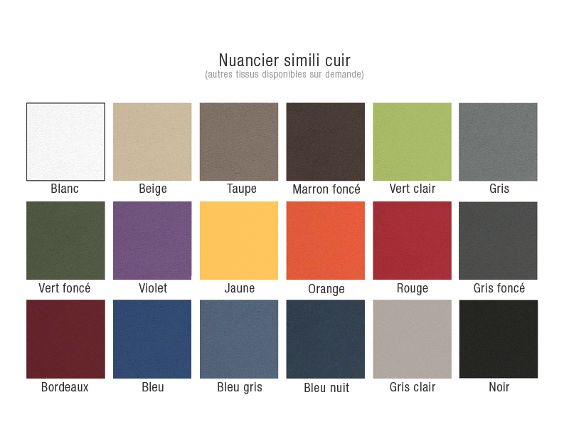 Fauteuil de bureau Serenity - Structure en acier chromé - Simili-cuir et mécanisme basculant_4