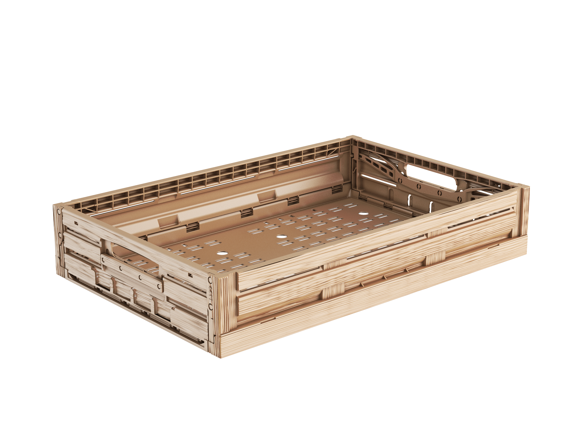 Bac RPC avec système de verrouillage actif pour une utilisation pratique