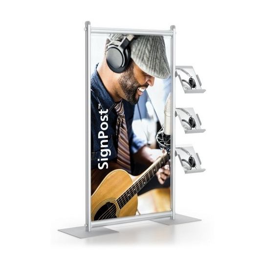 Porte-affiche sur pied - nomadic display - pliables, économiques, élégants et faciles à transporter_4