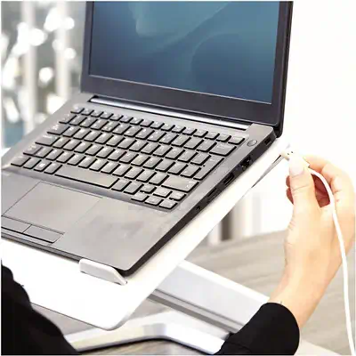 Fellowes Support Ordinateur Portable Hana - Blanc_4